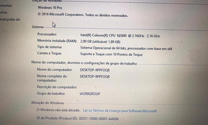 Notebook Hp - Tela T...