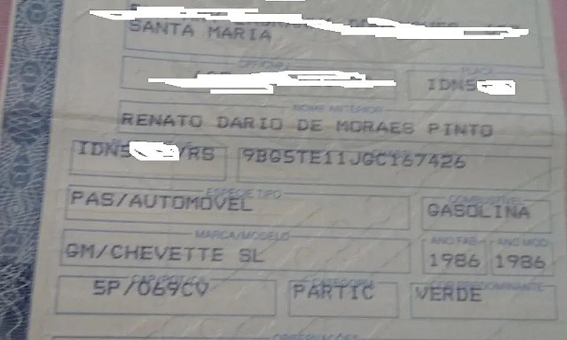 Chevrolet Chevette L...