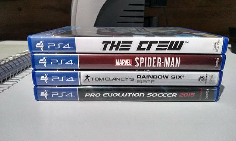 Jogos De Ps4 ( Aceit...