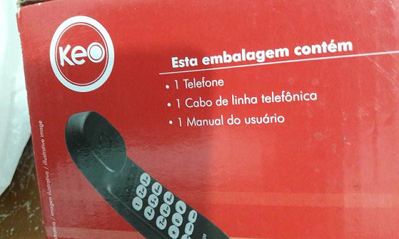 Telefone Fixo Keo...