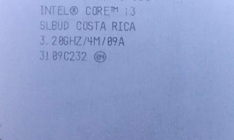 Vendo Processador I3...