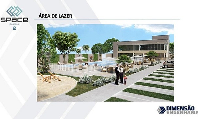 Calhau, Apto, 2 Quar...