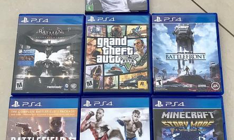 Pacotão Jogos Ps4...