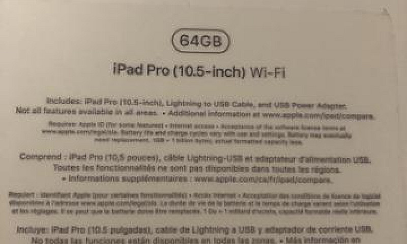Vendo Ipad Pro 10.5 ...