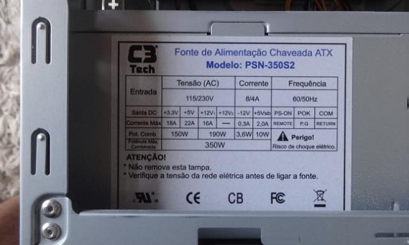 Computador: Intel I5...