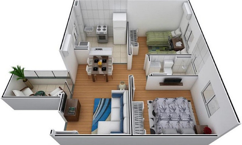 Apartamento Em Ponta...