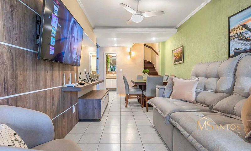 Casa Com 3 Dormitóri...