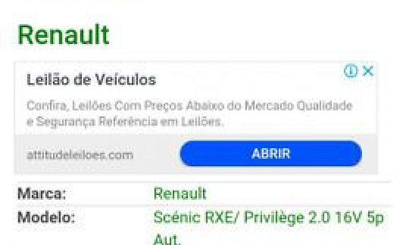 Renault Scenic...