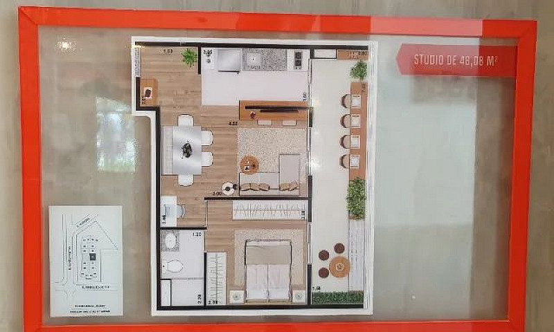 Apto 1 Dorm Prox Met...