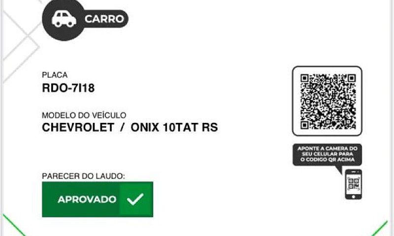 Chevrolet Onix Rs 1....