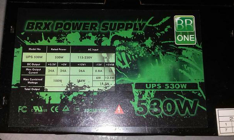 Fonte Pc Br One 530W...