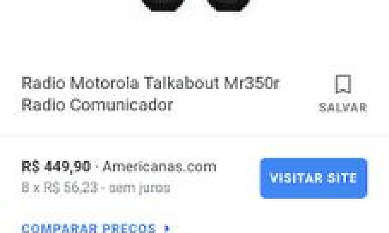 Rádio Comunicador Mo...