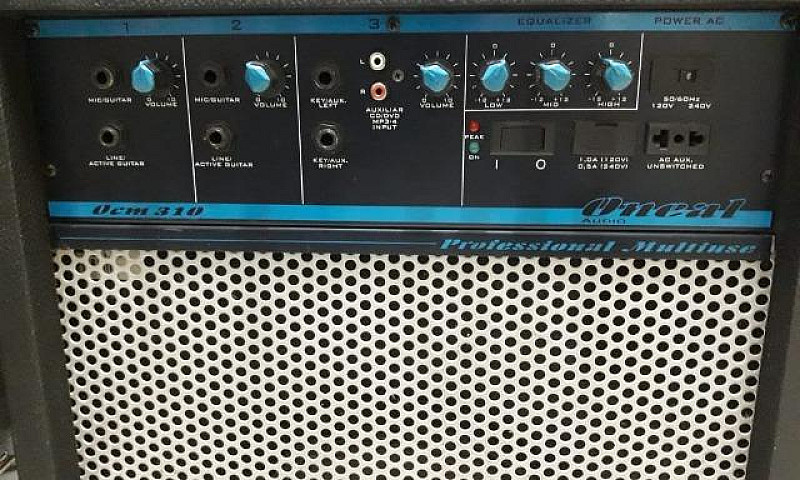 Caixa De Som Amplifi...