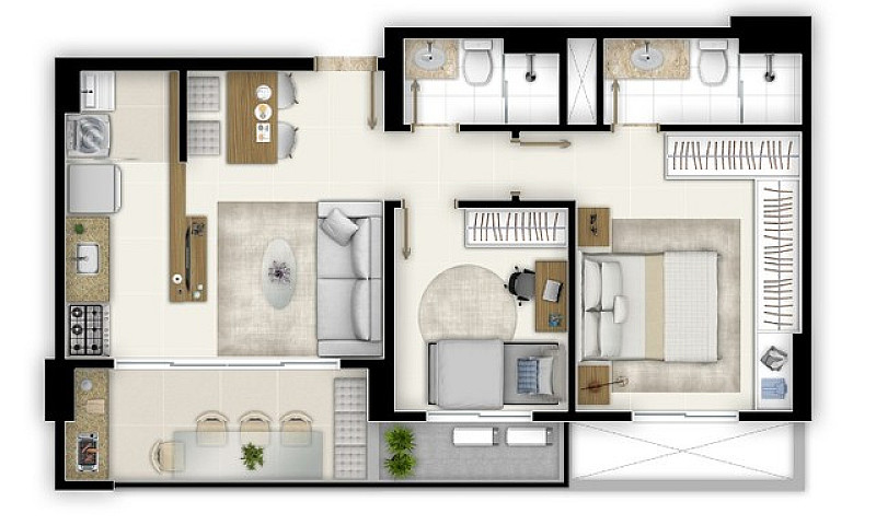 Apartamento *Novo* F...