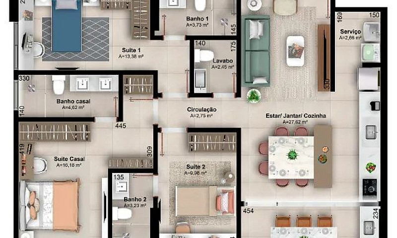 Ágio - Apartamento N...