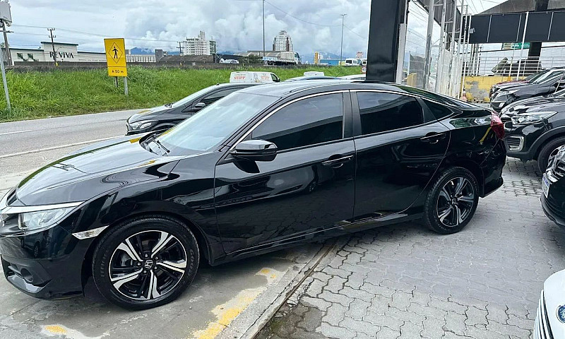 Civic Exl Cvt Preta ...