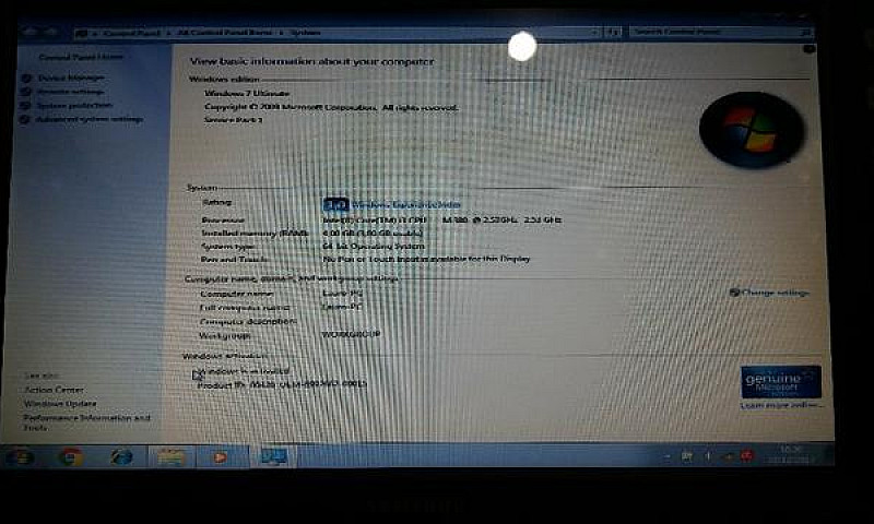 Notebook Samsung Pro...