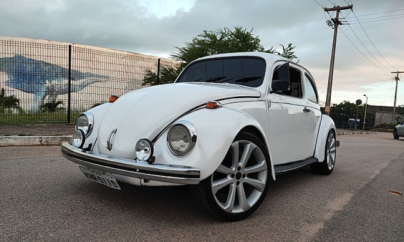 Fusca 1984 Branco Pé...