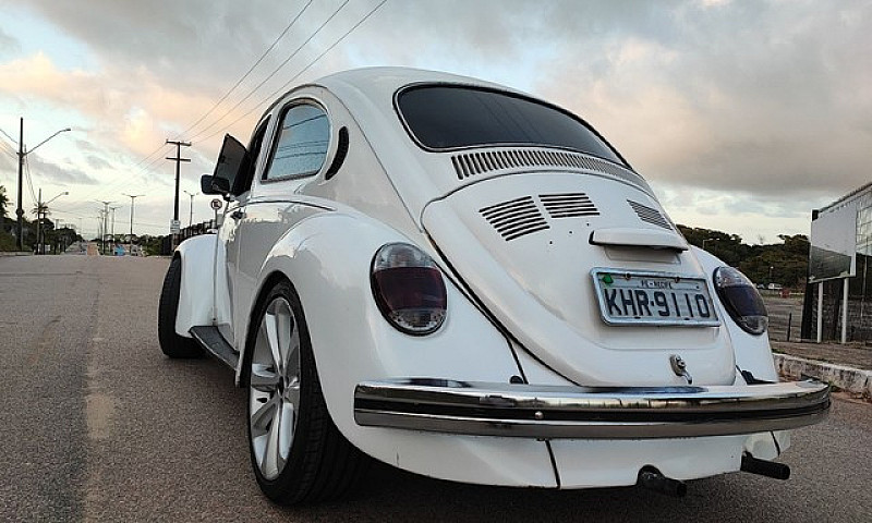 Fusca 1984 Branco Pé...