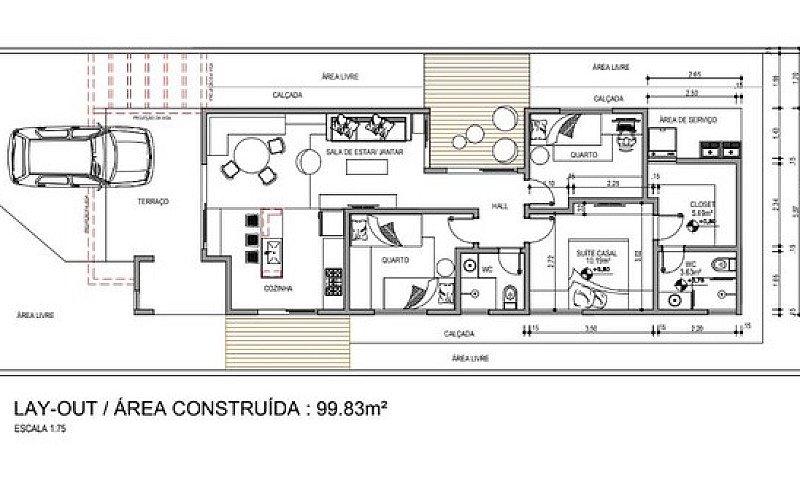 Casa Nova 99.83 M2 N...