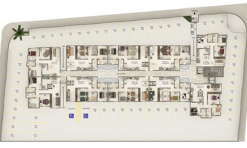 Apartamento Com 3 Do...