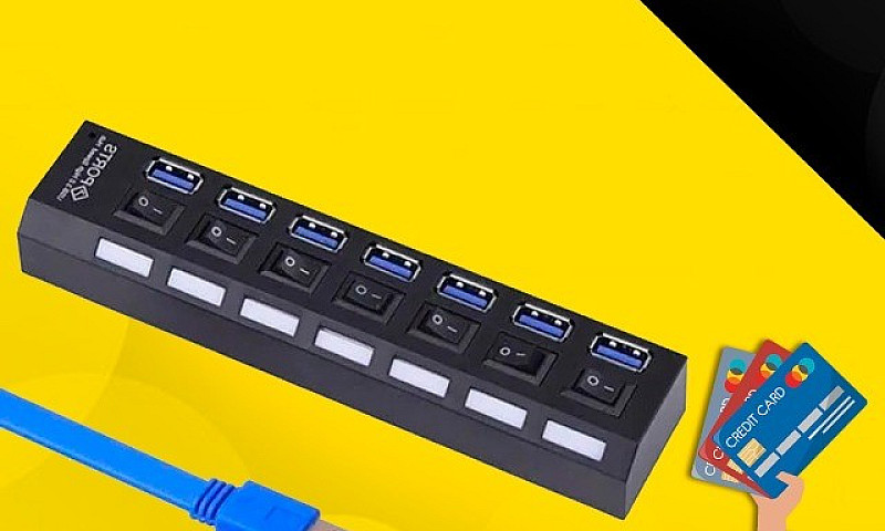 Hub Usb 3.0 Led...