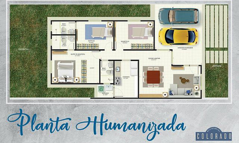 Casa Com 3 Quartos S...