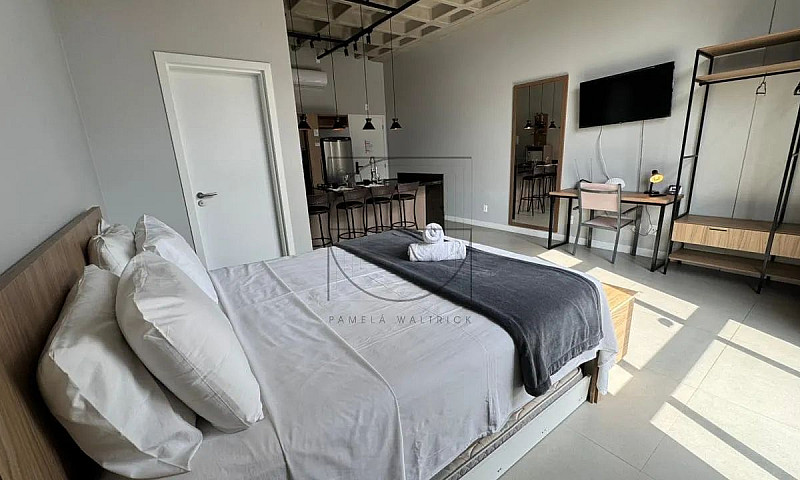 Studio Mobiliado Em ...
