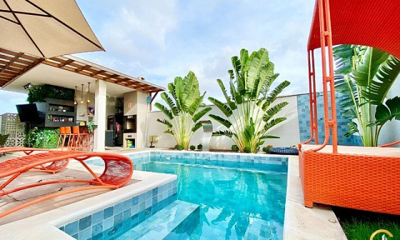 Casa Com 5 Suítes Na...