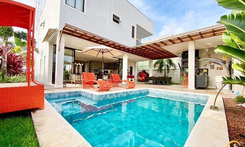 Casa Com 5 Suítes Na...