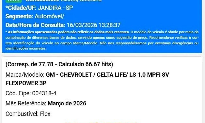 Chevrolet Celta Life...