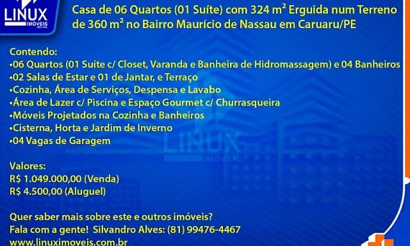 Casa No Bairro Maurí...
