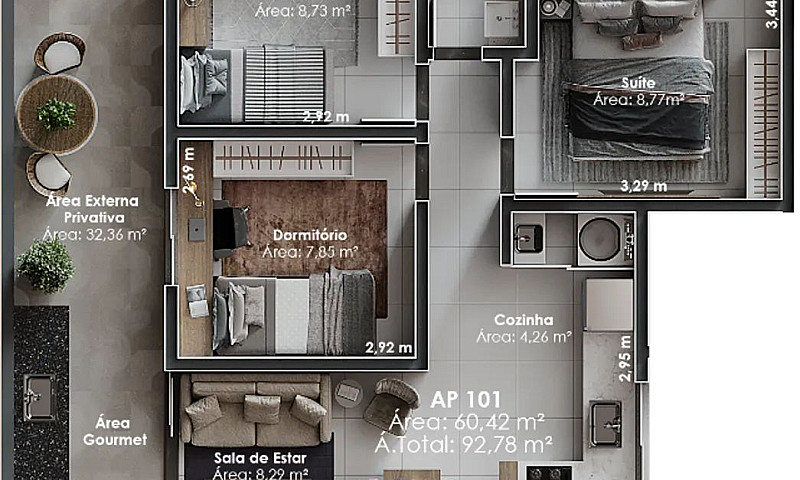 Apartamento No Altip...