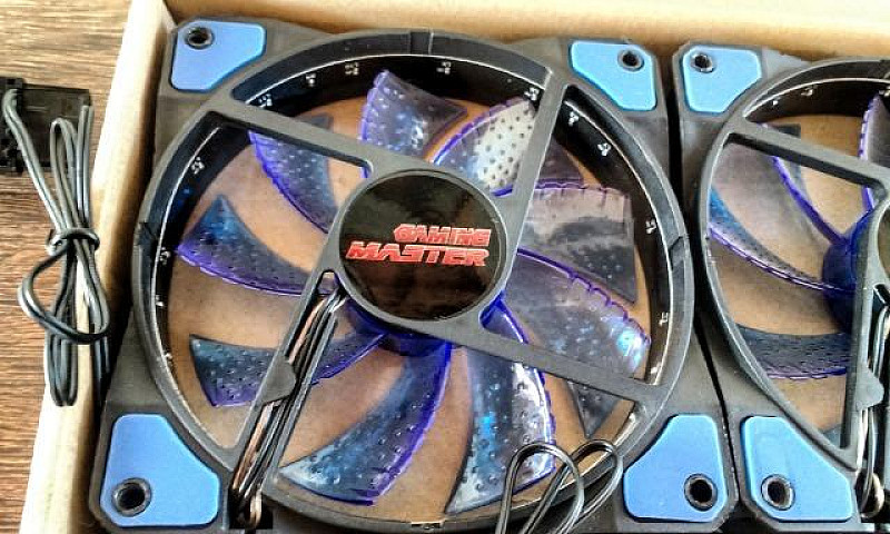 Kit 3 Fans 120Mm Com...