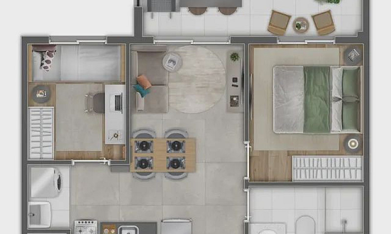 Apartamento Para Ven...