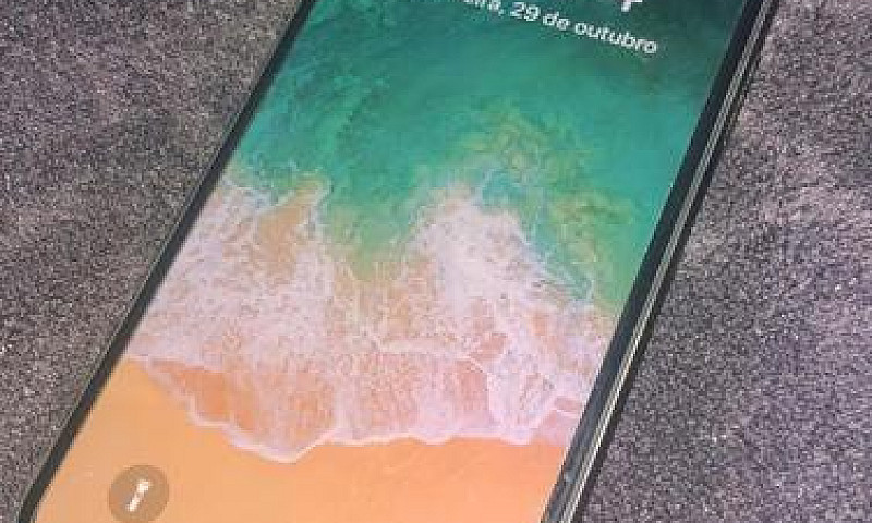 Iphone X 256Gb Cinza...
