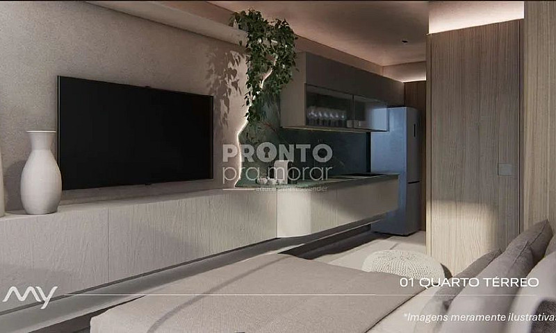 Flat Com 1 Quarto Em...