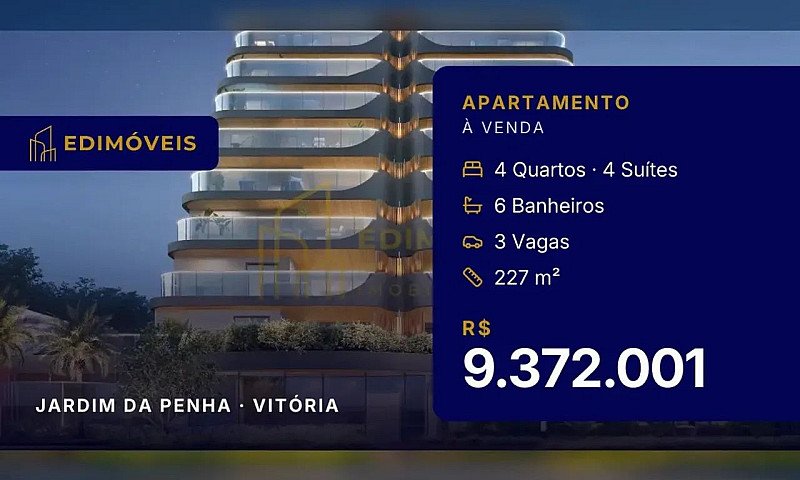 Apartamento 4 Suítes...