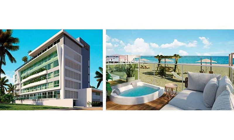 Flat Pé Na Areia Em ...