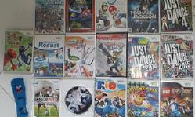 Wii Jogos E Assessór...