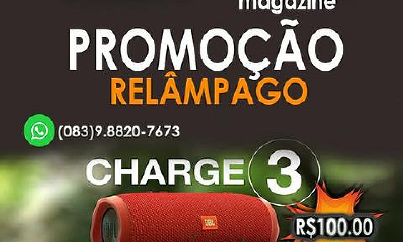 Caixa Jbl Charge 3 -...