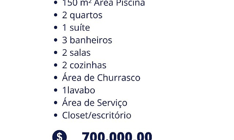 Casa 260 M²; Pq. Lag...
