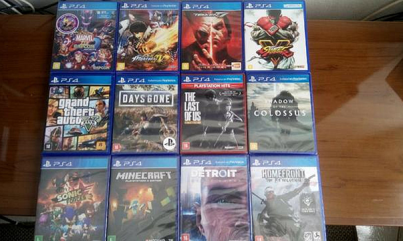 Jogos Ps4 - Originai...