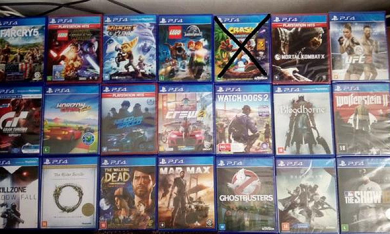 Jogos Ps4 - Originai...