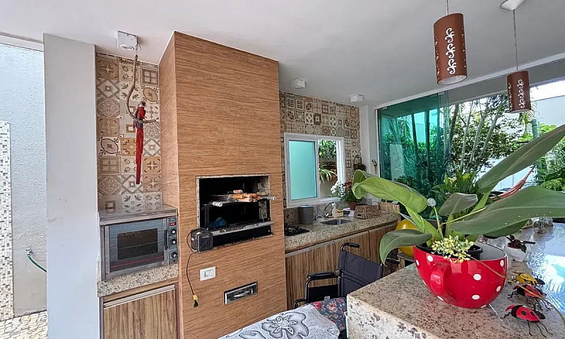 Casa Com 3 Suítes No...