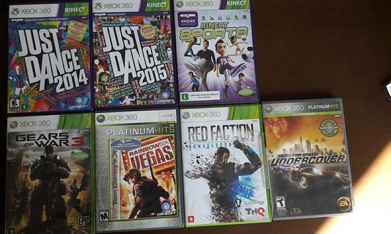 Jogos De Xbox 360...