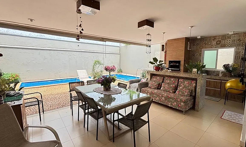 Casa Com 3 Suítes No...