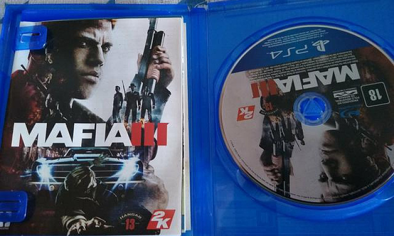 Jogo Ps4 Máfia 3...