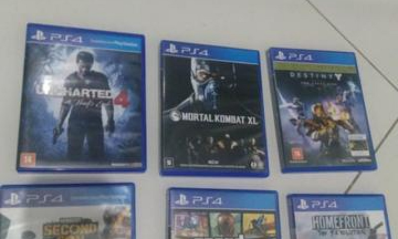 Vendo Jogos De Ps4...
