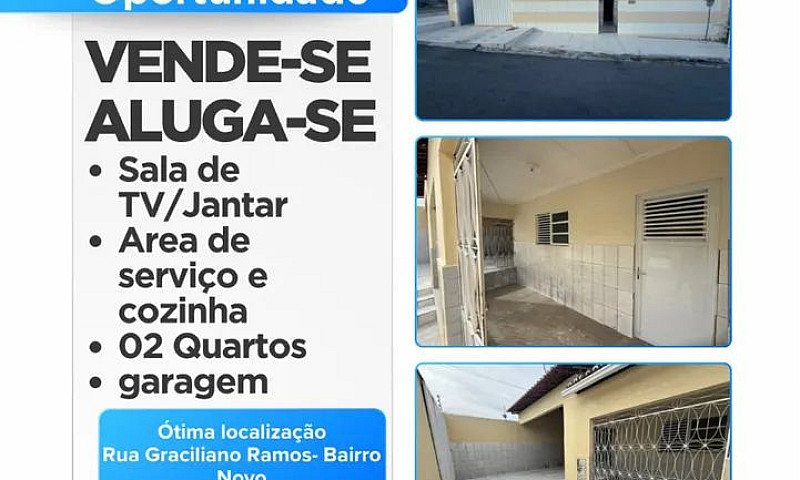 Vendo Casa 2/4 Em De...
